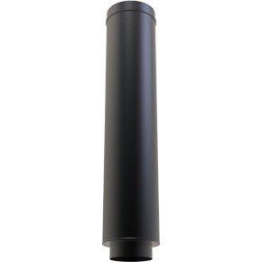 5" inch Black Twin wall Flue Starter Length 940mm (1000mm)