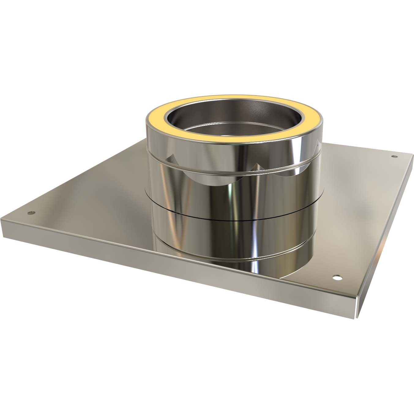 5" inch Twin Wall flue Console Plate