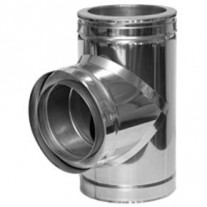 7" inch Twin Wall flue 90 Tee (031) 