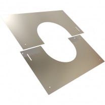 5" inch Twin Wall Finishing Plate 30-45 degrees