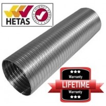 Flexible liner 904 grade Multi fuel 200mm 8 inch - 25yr warranty