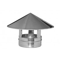 6" inch Single Wall Rain Cap (010)