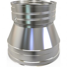 6" inch Twin wall to flexible flue liner adaptor