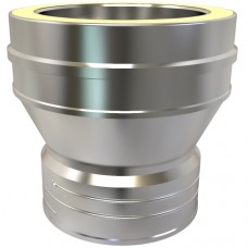 5" Flex to Twin wall adaptor