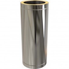 5" inch Twin Wall chimney flue Pipe 440mm 