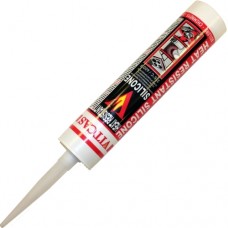 BLACK flexible silicone based sealant, withstands heat up to 300°C