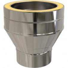 5"-6" Stove Adaptor Increaser to twin wall flue