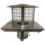 8" inch MF20 Square Pot Hanger c/w COWL / MESH (S/Steel)