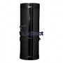 7" inch Black twin wall flue - Long Adjustable Pipe 500-880mm - 