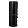 black twin wall flue pipe adjustable length