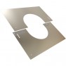 6" inch Twin Wall flue Finishing Plate 0-30 degrees